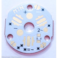 20mm MTN Triple 3535 XP / 219 + 3x XQ-E DTP Copper MCPCB