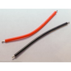 22 AWG Wires - 50mm Pair - Pre-Stripped & Pre-Tinned 22 AWG Wires - 50mm Pair - Pre-Stripped & Pre-Tinned