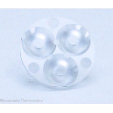 10509 Carclo Lens - 3-UP Frosted Wide Spot Optic